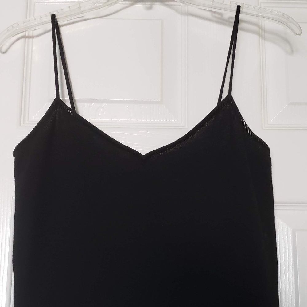 Like New Laundry by Shelli Segal Wool Beaded Tank/Camisole Top